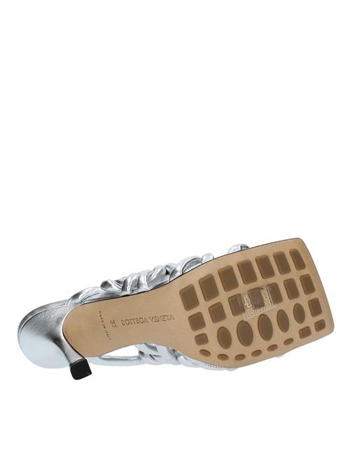Mules in pelle BOTTEGA VENETA | 716242 V29N0 1414SILVER